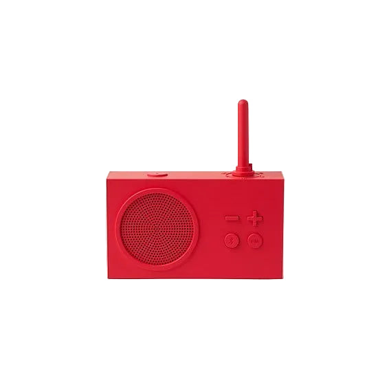 Tykho 3 Radio Speaker Resin Red