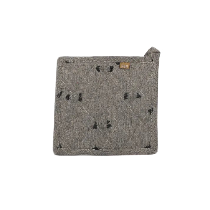 Pot Holder Tuft Dark Slate