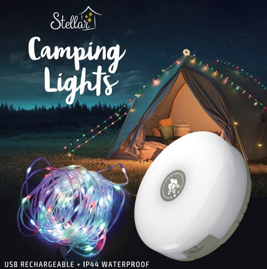 Camping Lights Rainbow 10m