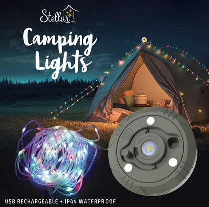 Camping Lights Rainbow 10m