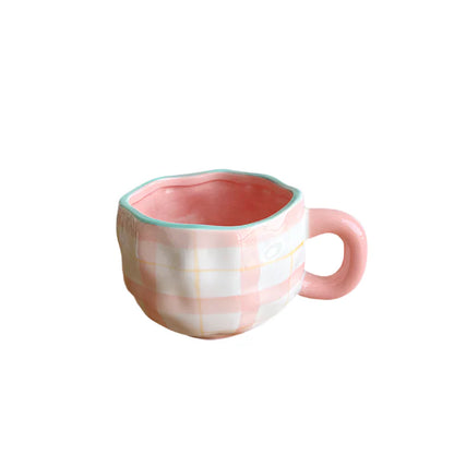 Alice Mug Check Pink