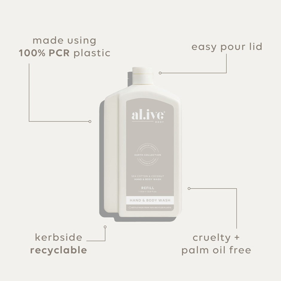 Wash Refill Sea Cotton & Coconut