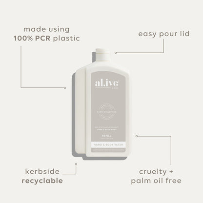 Wash Refill Sea Cotton & Coconut