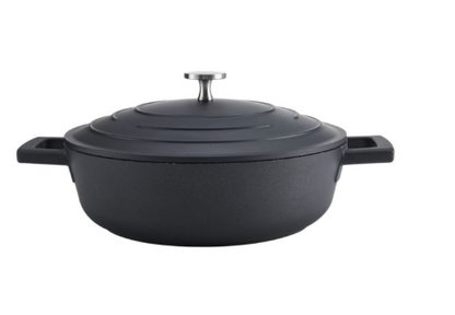 MC Cast Aluminium Shallow Casserole Dish 2.5L