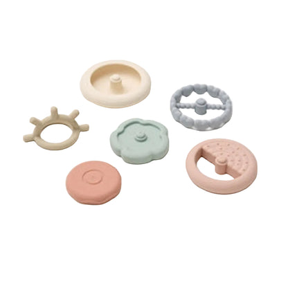 Silicone Stacking Tower Set