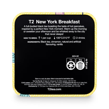 T2 Limited Tin New York Breakfast