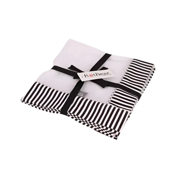 Food Cover Stripe Black