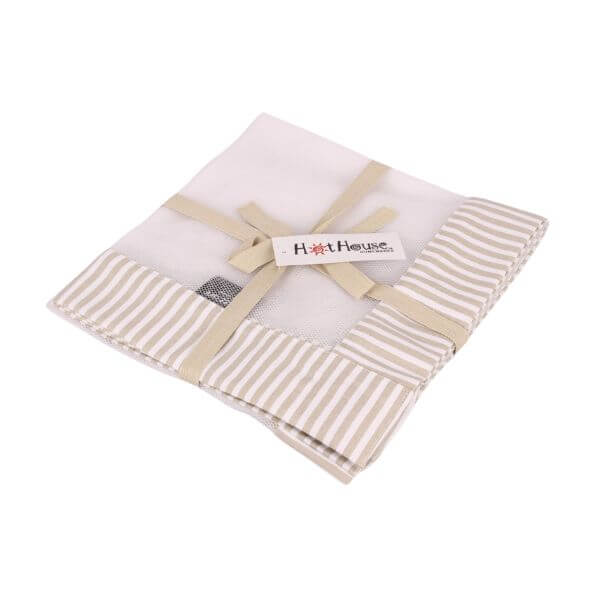 Food Cover Stripe Linen