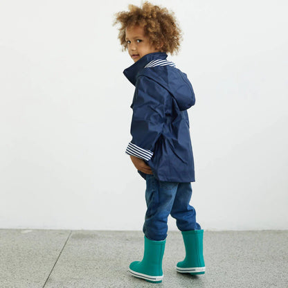 Sea Green Rubber Gumboots