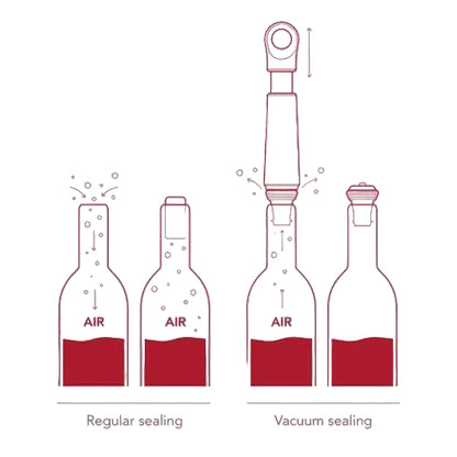 Wine Saver Loop & Stopper Terra