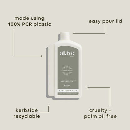 Wash Refill Willow Gum & Lemon Myrtle