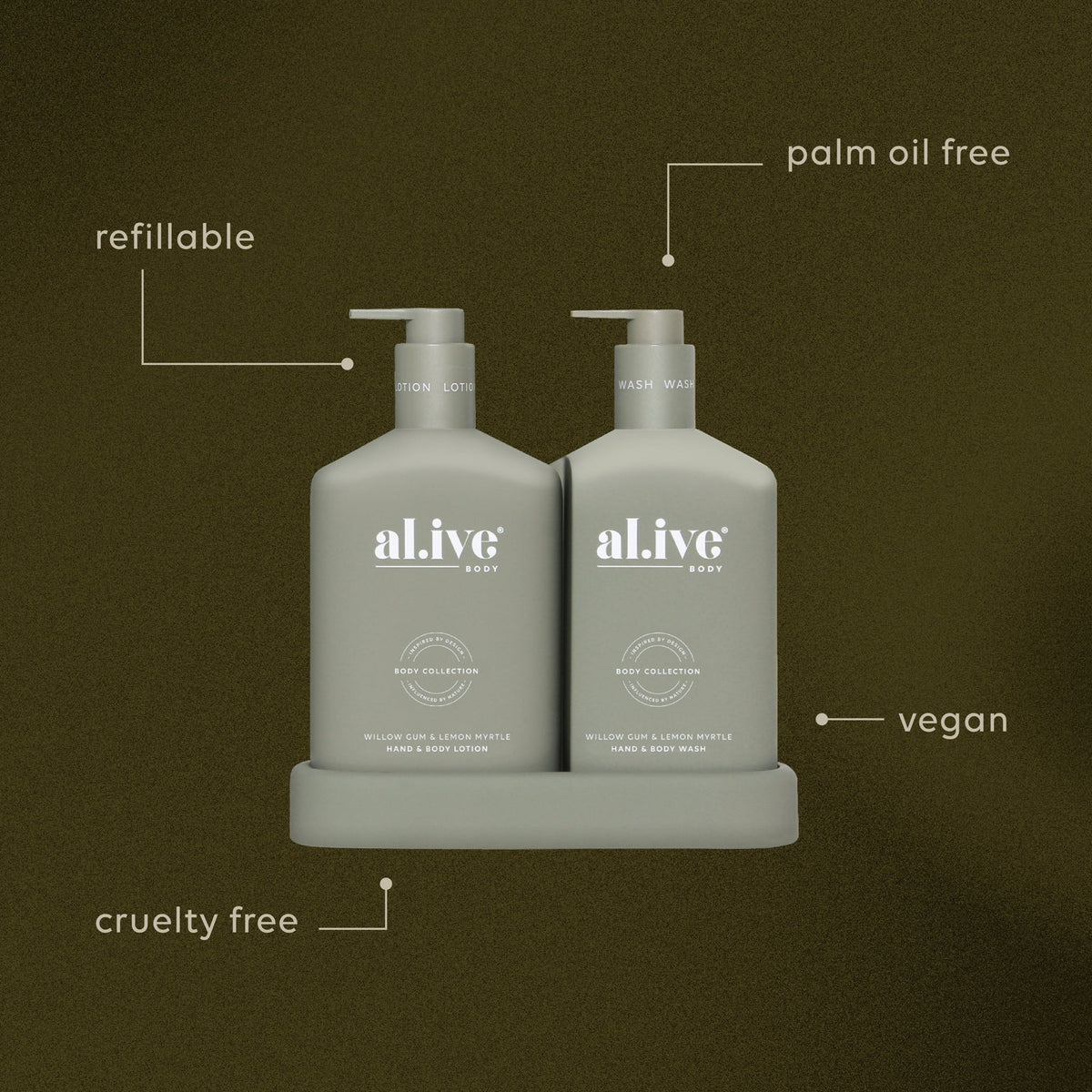 Wash & Lotion Duo Willow Gum & Lemon Myrtle