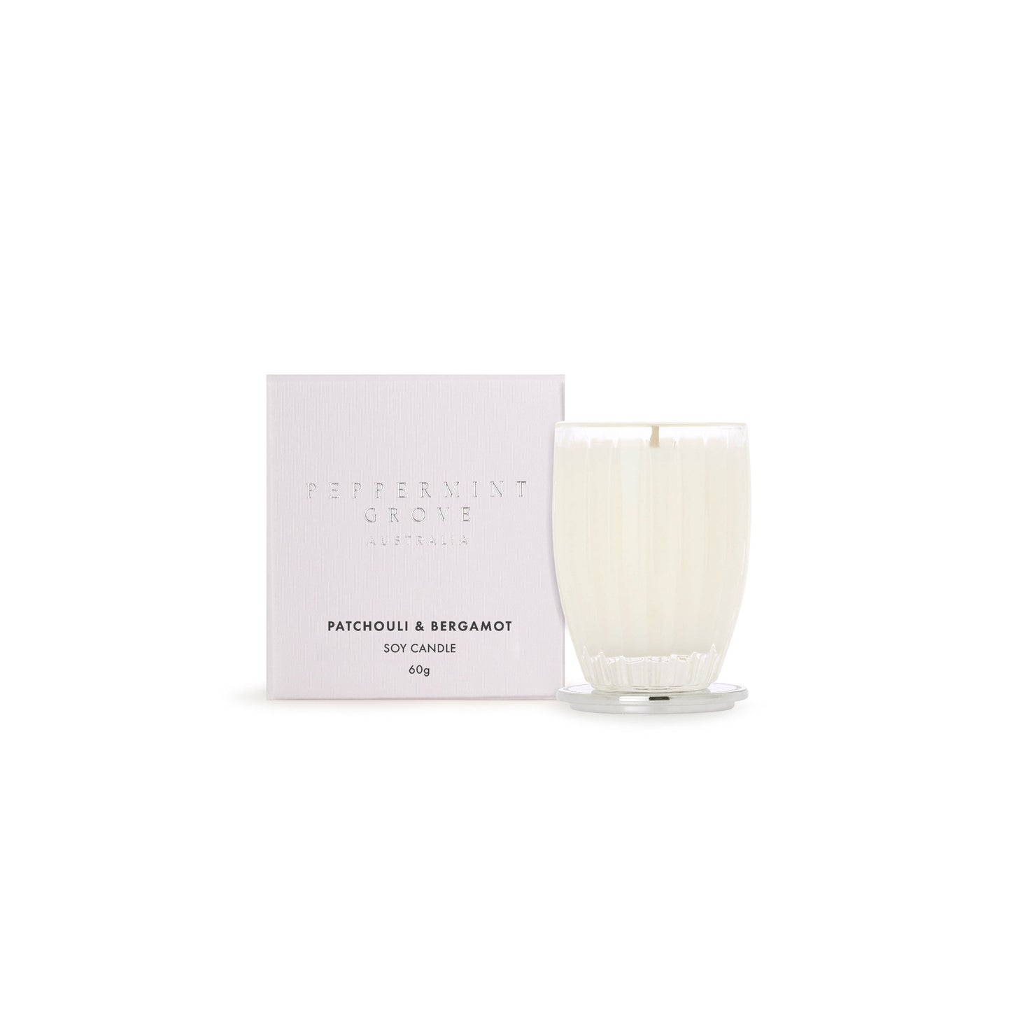 Soy Candle 60g - Patchouli & Bergamot