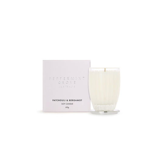 Soy Candle 60g - Patchouli & Bergamot