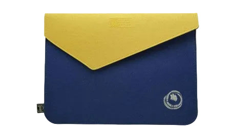 EcoFelt Laptop Sleeve Bag Blue & Yellow