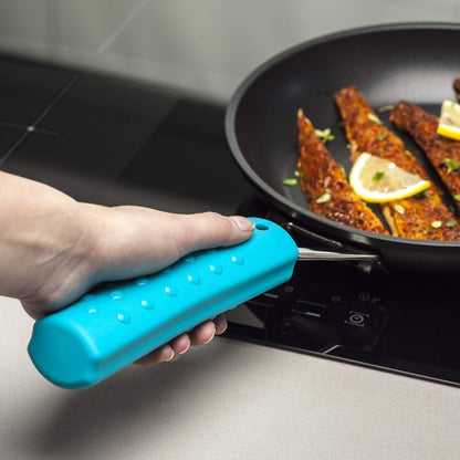 Silicone Pan Handle Blue