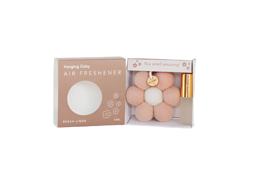 Hanging Freshener Beach Linen Blush White