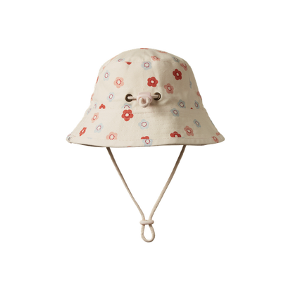 Bucket Sunhat Petite Flora Stamp