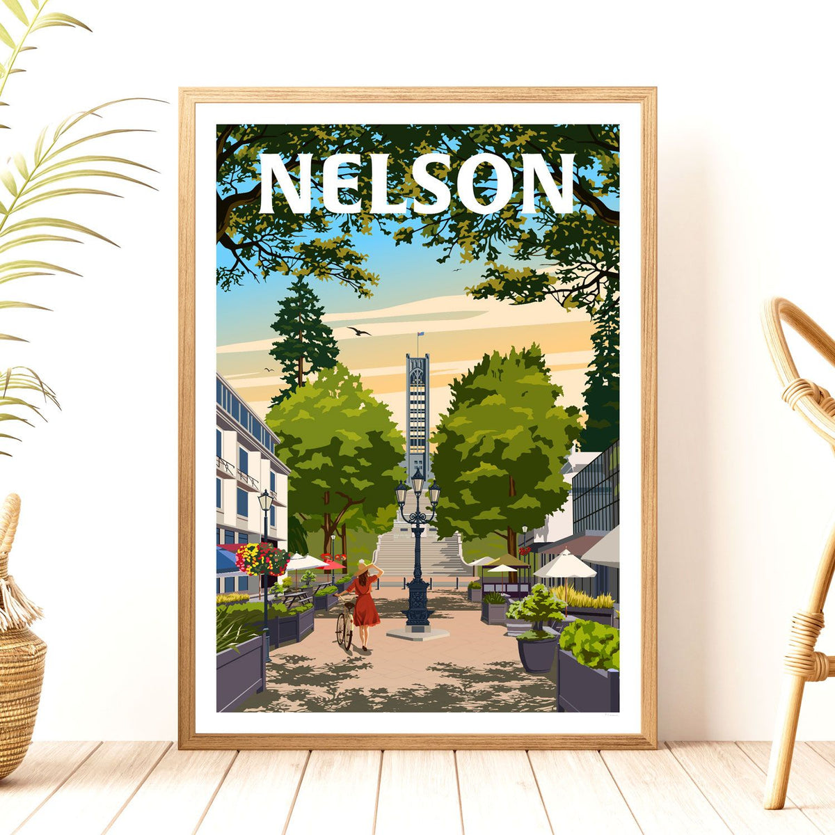 A4 Print Nelson Trafalgar Street