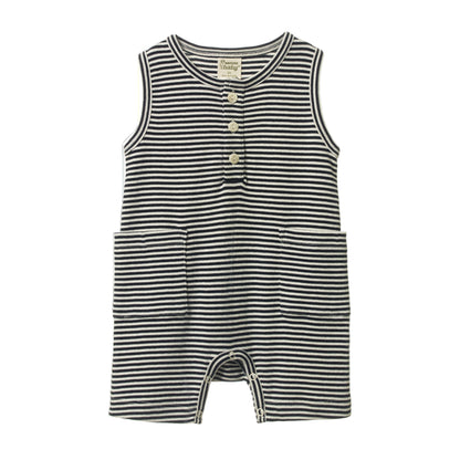 Camper Suit Navy Stripe