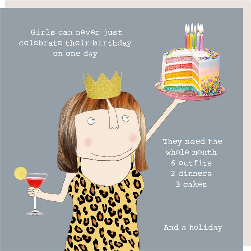 Card Girls Birthday