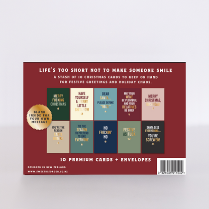 Emergency Card Stash Christmas Edition