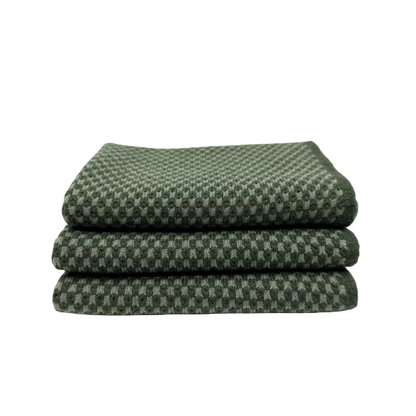 Elements Dish Cloths 3pk Fern