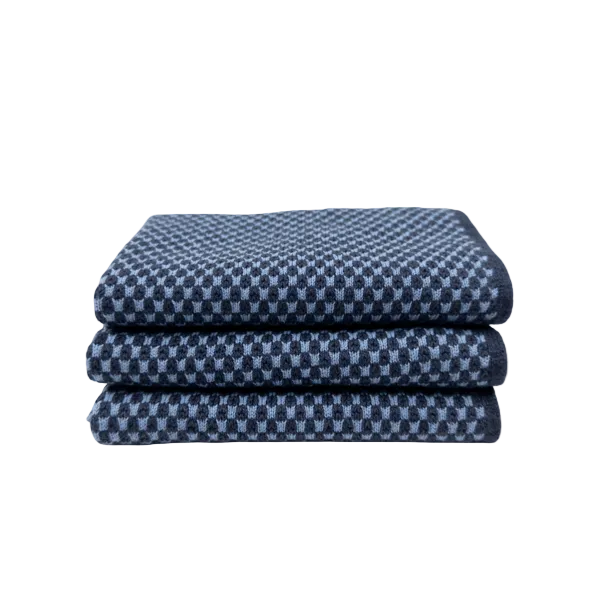 Elements Dish Cloths 3pk Fiordland Blue