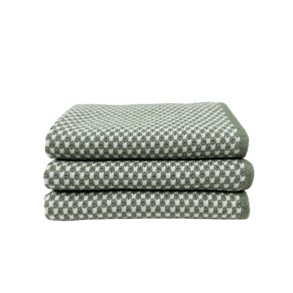 Elements Dish Cloths 3pk Matcha