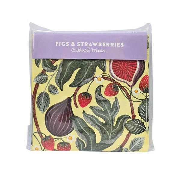 Luncheon Figs & Strawberries