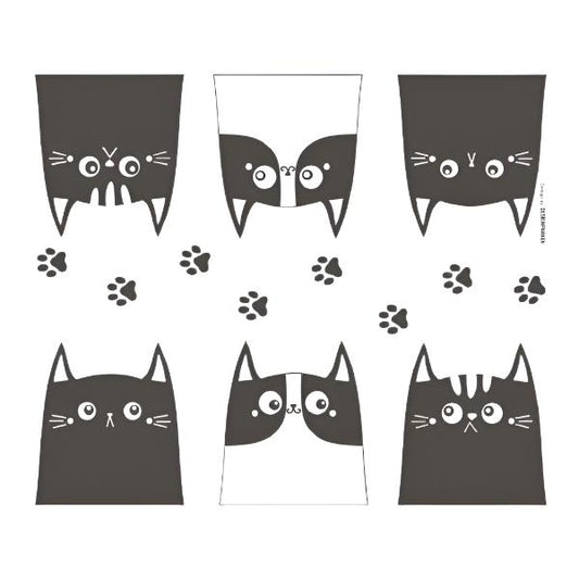 Dish Cloth - Black Cats