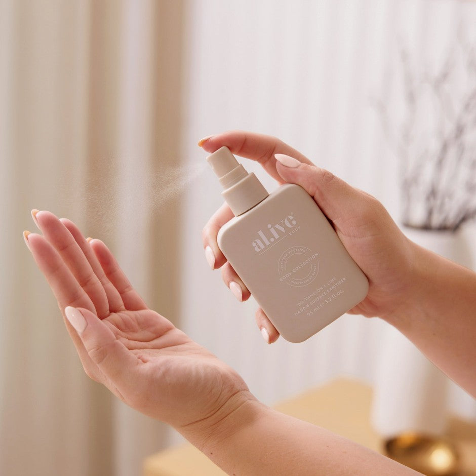 Hand & Surface Sanitiser Spray Watermelon & Lime