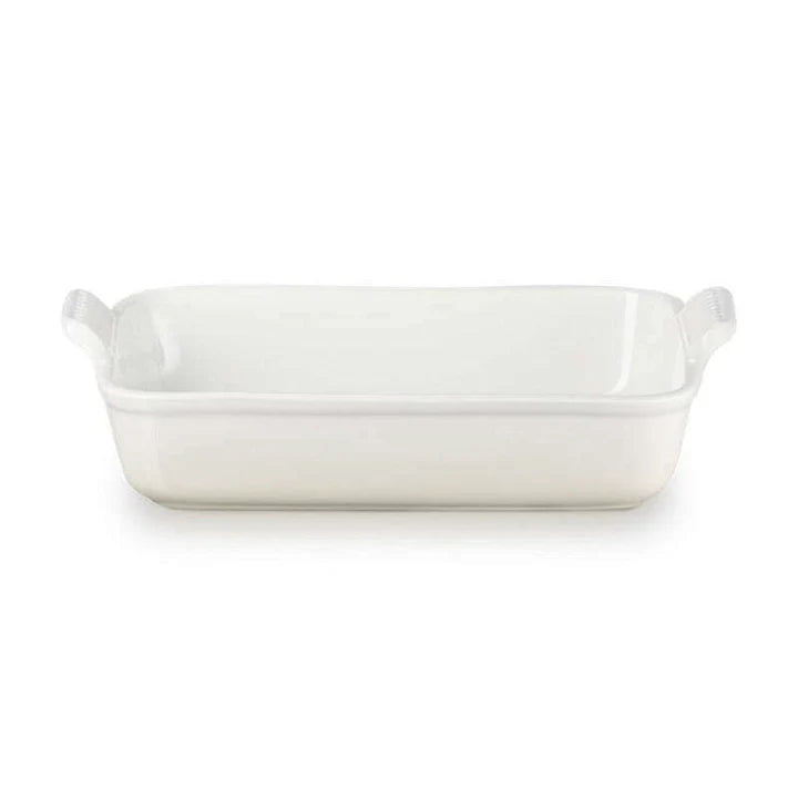 Heritage Rect Dish 32cm Meringue