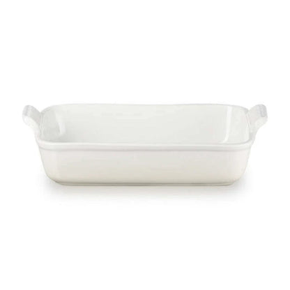Heritage Rect Dish 32cm Meringue