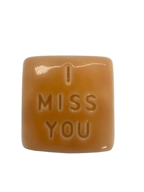 Care Square - I Miss You Orange