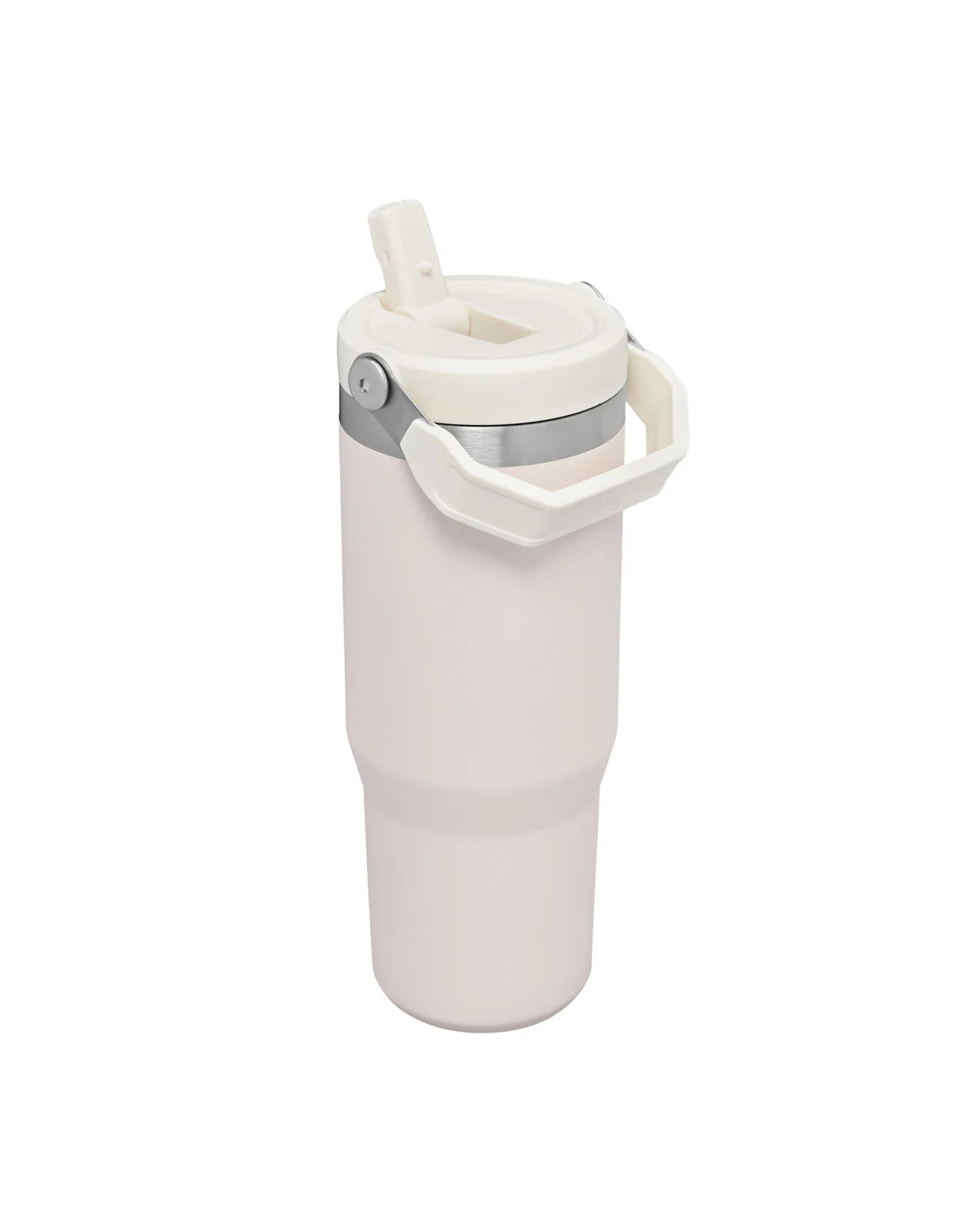 The Ice Flow Flip Straw 30oz Rose Quartz