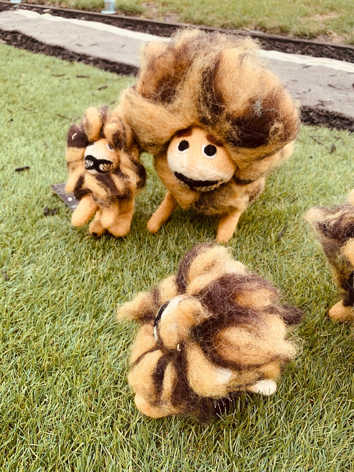 Felt Lion - small