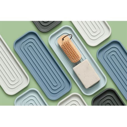 Silicone Sink Tidy Duck Egg Blue