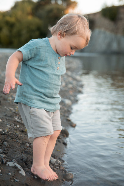 Jasper Short Sleeve T-Shirt - Storm