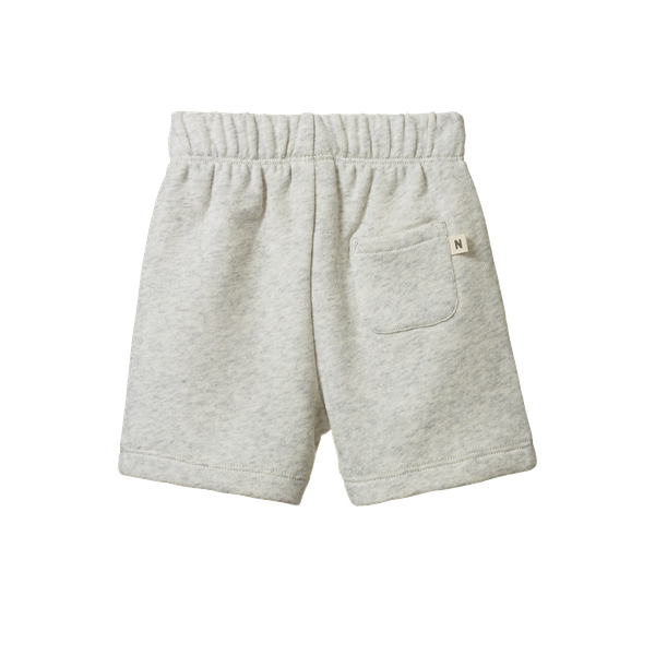 Jimmy Shorts Sweatshirting Light Grey Marl