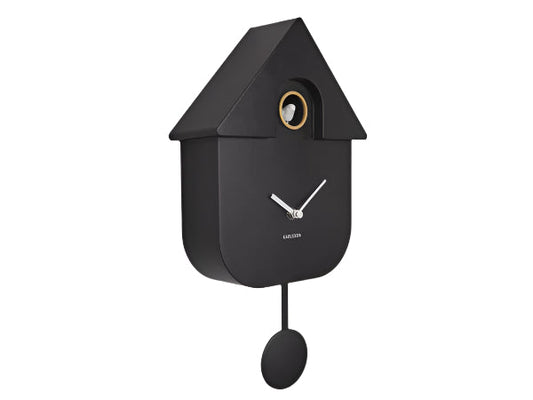 Modern Cuckoo Clock Black