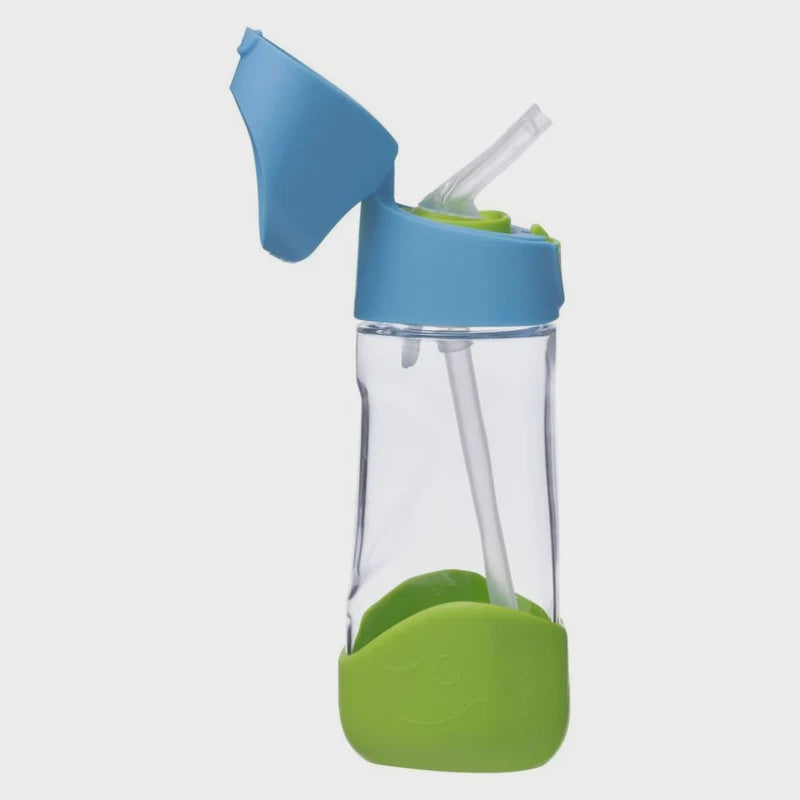 Tritan Straw Bottle 450ml Ocean Breeze