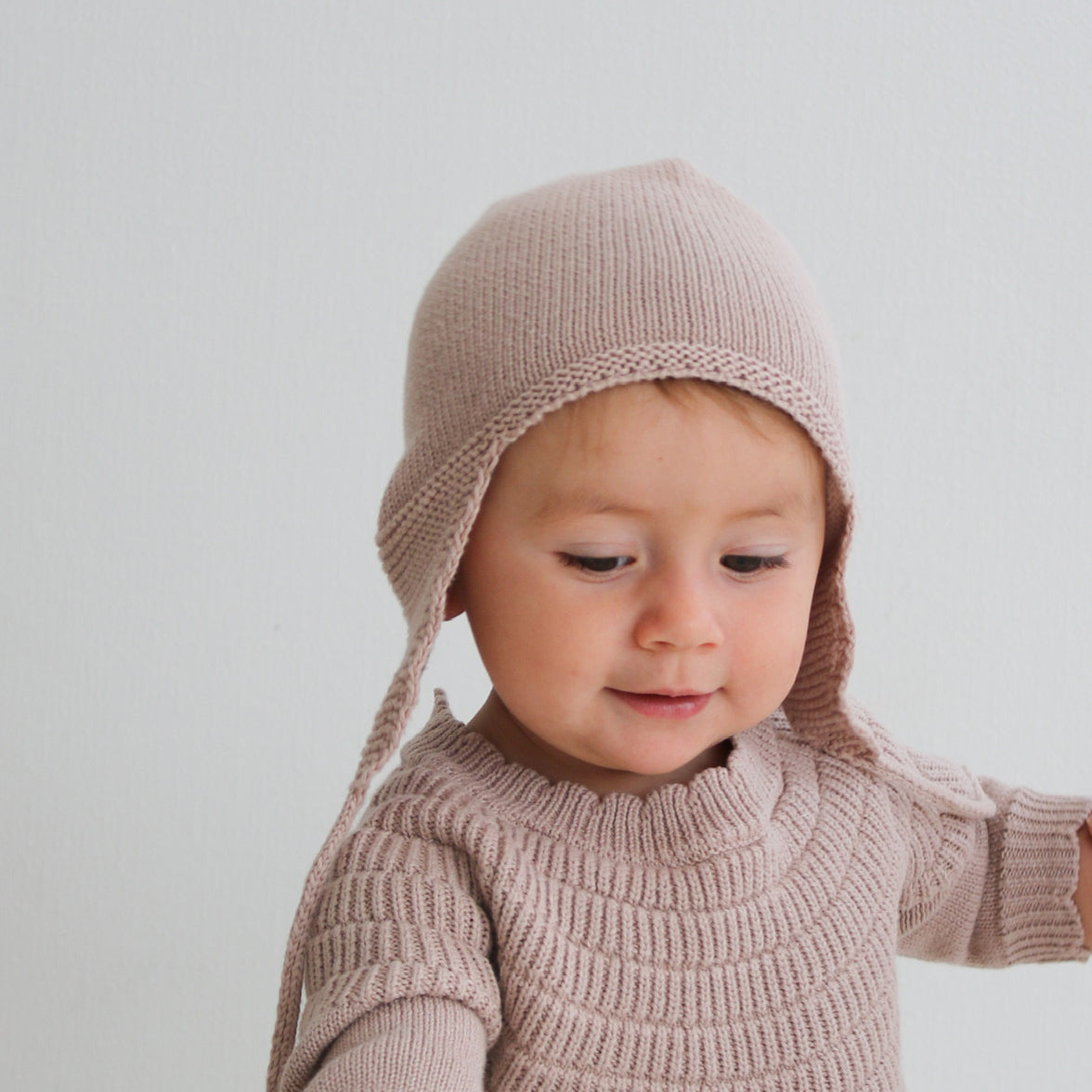 Knit Hat - Lilac Ash