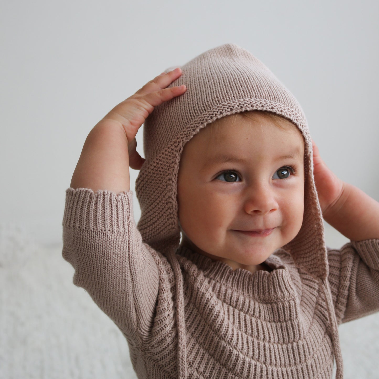 Knit Hat - Lilac Ash