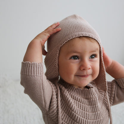 Knit Hat - Lilac Ash