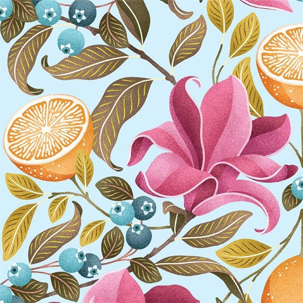 Luncheon Lemons & Magnolia