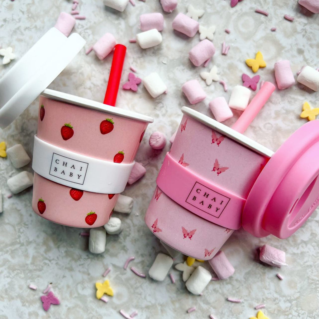 Babyccino Cup - Strawberry & Cream