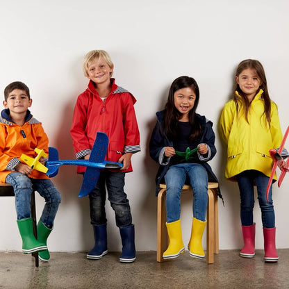 Pink Kids Rubber Gumboots