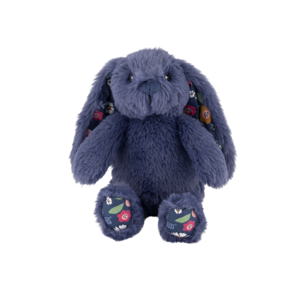 Littlefoot Bunny - Floral Sapphire