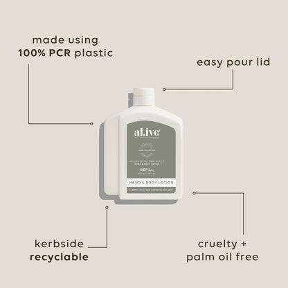 Lotion Refill Willow Gum & Lemon Myrtle
